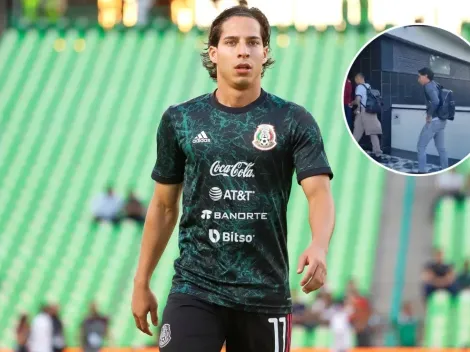 El incómodo y evitable momento que vivieron Santi Giménez y Diego Lainez antes de ser desafectados