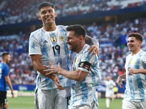 El delantero de Argentina que se bajaría del Mundial por lesión