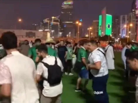 Aficionados mexicanos bailan el Payaso del Rodeo en Qatar 2022 (VIDEO) ¿Serán castigados?