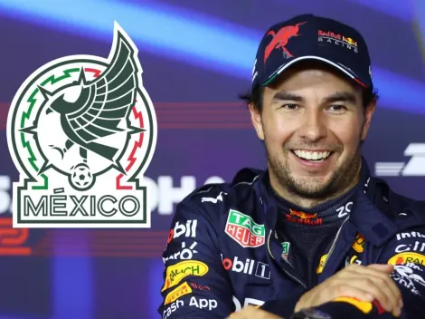 Checo Pérez dijo presente para apoyar a México contra Polonia