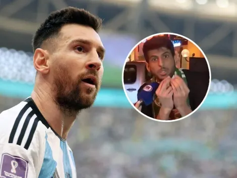 "Messi, chau": El pedido de un fanático de Arabia Saudita a la Selección Mexicana