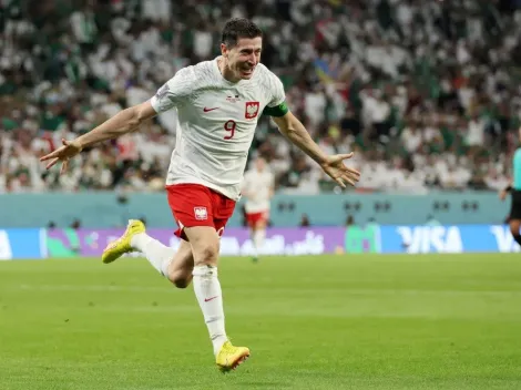 Lewandowski rompió en llanto tras marcar el segundo gol de Polonia