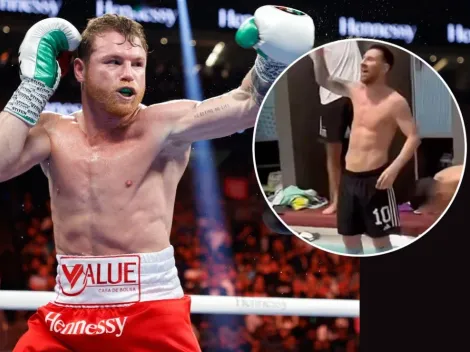 ¿Por qué "Canelo" Álvarez se enojó con Lionel Messi? (VIDEO)