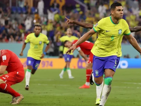 Un golazo de Casemiro le dio el triunfo a Brasil ante Suiza