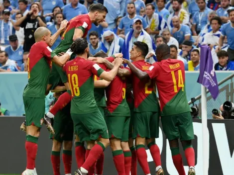 VIDEOS: Portugal derrotó a Uruguay por un doblete de Bruno Fernandes