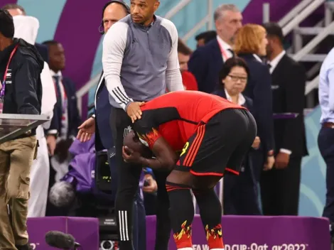 Lukaku rompe en llanto tras fallar cuatro ocasiones de gol en la eliminación de Bélgica