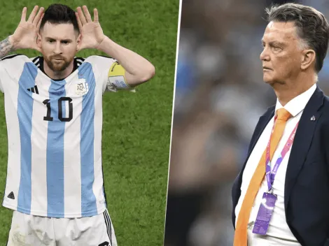 Lionel Messi vs. Louis Van Gaal: el 10 de Argentina como nunca se vio