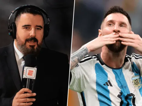 ¿No se cansa? Álvaro Morales volvió a menospreciar a Lionel Messi