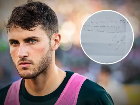 Imposible no llorar: la carta de Santi Giménez escribió antes de ser borrado