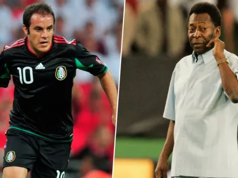 Ni Hugo, ni Rafa: Cuauhtémoc Blanco, el mexicano favorito de Pelé