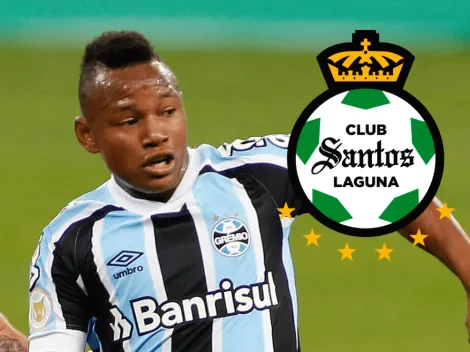 Santos Laguna ya tuvo respuesta de Gremio por Jaminton Campaz