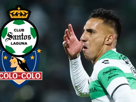 Santos Laguna le respondió a Colo Colo por Javier Correa