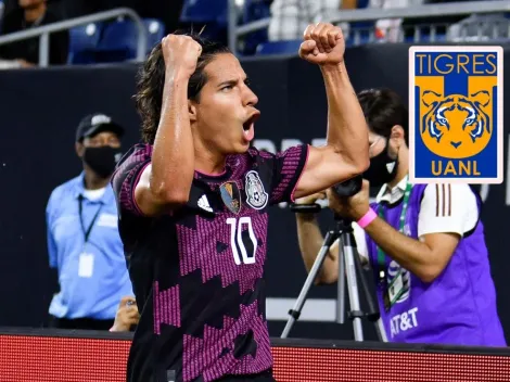 Anuncian que Diego Lainez ya firmó un precontrato con Tigres UANL