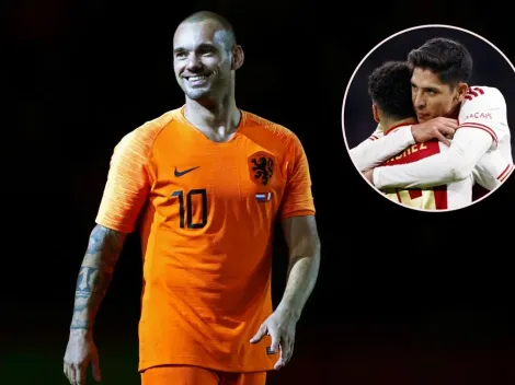 Wesley Sneijder vuelve a cargar contra Edson Álvarez y Jorge Sánchez