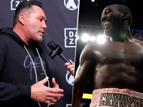 Oscar De La Hoya prometió a Terence Crawford que le cumplirá su mayor deseo