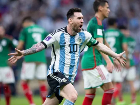 Messi revela el mensaje que le dio a sus compañeros para vencer al Tri en el Mundial