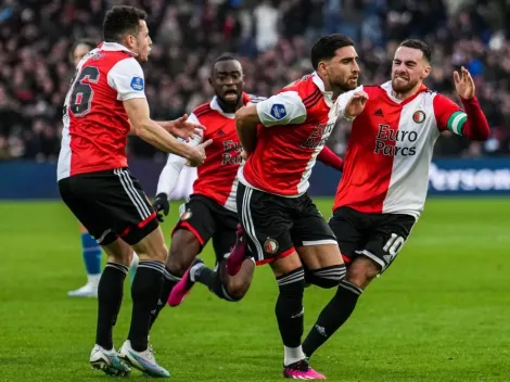 Feyenoord de Santi Giménez remontó ante PSV