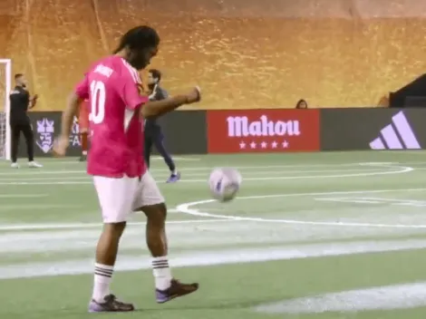 VIDEO | Ronaldinho se robó el show en la Kings League