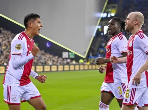 El nuevo festejo de Edson Álvarez que enloquece a la afición del Ajax