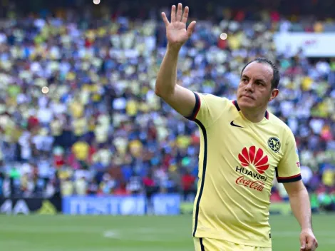 La reacción de Cuauhtémoc Blanco tras su elección para el Salón de la Fama del Futbol Internacional