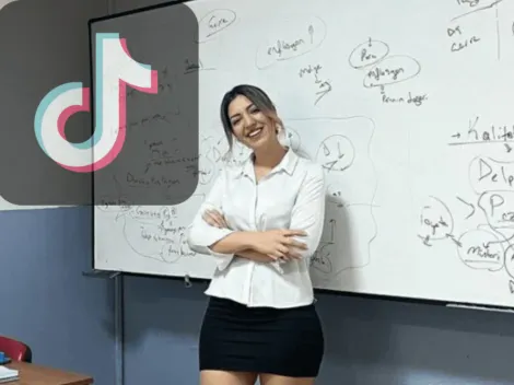 Maestra de química roba miradas en Tiktok: VIDEO