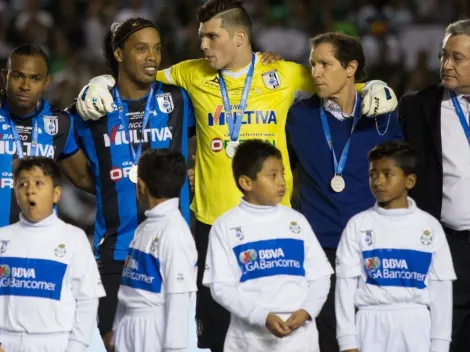 ¡Sonríe Toluca! Tiago Volpi volverá a estar con Ronaldinho