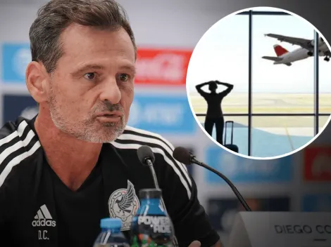 Perdió su vuelo y no se presentó a entrenar con México