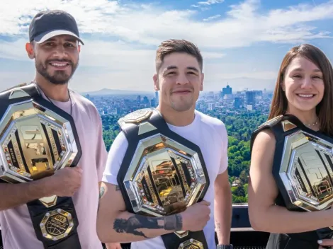 Los tres maximos orgullos mexicanos en la UFC tienen especial reunión