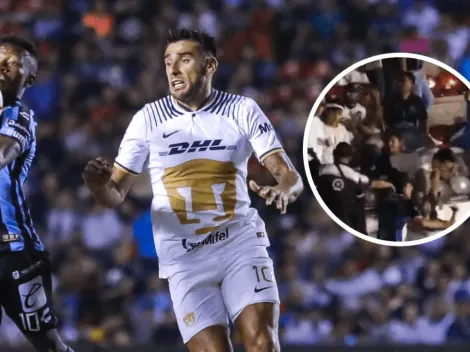 ¡Violencia en el Querétaro - Pumas! Enfrentamientos en La Corregidora