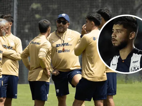 Mohamed incluyó a su hijo de 23 años en el cuerpo técnico de Pumas