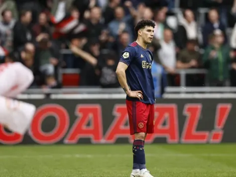 Jorge Sánchez quedó retratado en la goleada que Ajax sufrió ante PSV