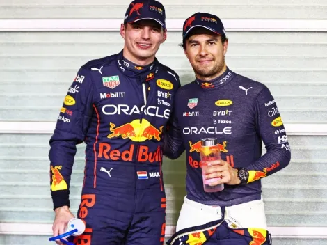 Checo Pérez llenó de elogios a Max Verstappen