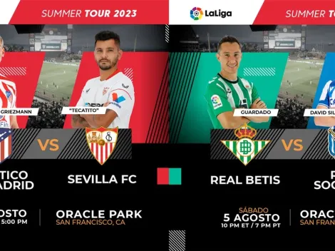 ¿Cómo comprar boletos para LaLiga Summer Tour en México y Estados Unidos?