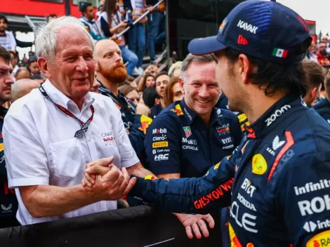 Helmut Marko, contundente sobre Checo Pérez tras ganar en Bakú