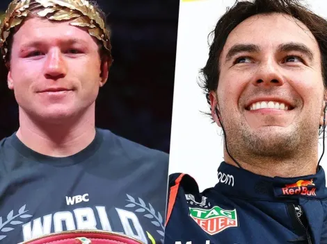 Canelo Álvarez superó a John Ryder y se acordó de Checo Pérez