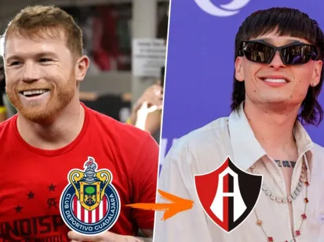 ¿Peso Pluma y Canelo traicionaron a Chivas yéndose al Atlas?