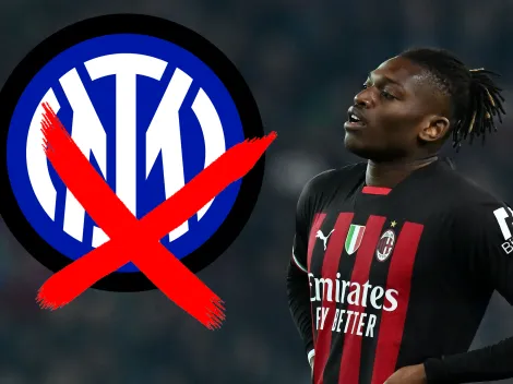 Rafael Leao no juega contra Inter por la Champions League