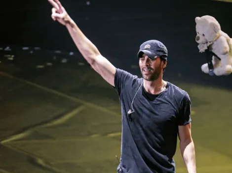 Enrique Iglesias, triste por cancelar presentación en Tecate Emblema 2023