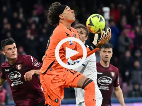 VIDEO | Memo Ochoa vuelve a brillar en Salernitana