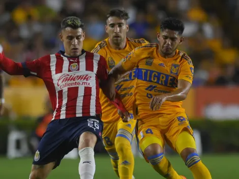 Alineaciones de Tigres y Chivas para el juego de IDA