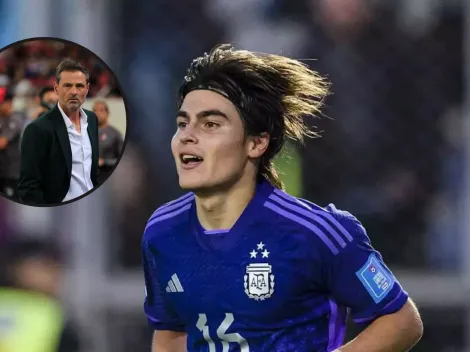 Se lamenta Diego Cocca: el GOLAZO de Luka Romero con la Selección Argentina