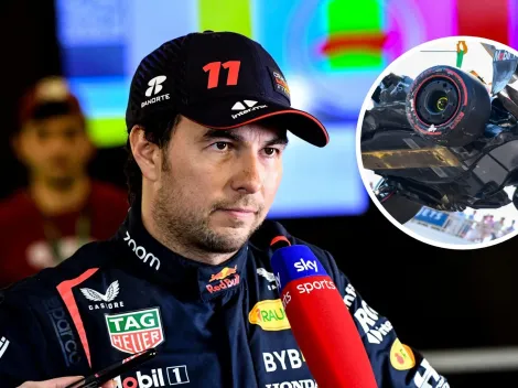 Checo Pérez quedó devastado tras su error en Mónaco