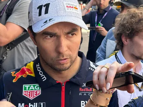 Checo Pérez lamenta su accidente