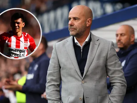 "Hirving juega...": el elogio del DT del PSV a Chucky Lozano