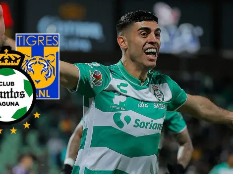 El increíble precio que paga Tigres UANL por el fichaje de Juan Brunetta, de Santos Laguna