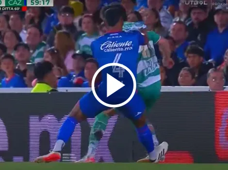 Willer Ditta volvió a ser expulsado en Cruz Azul