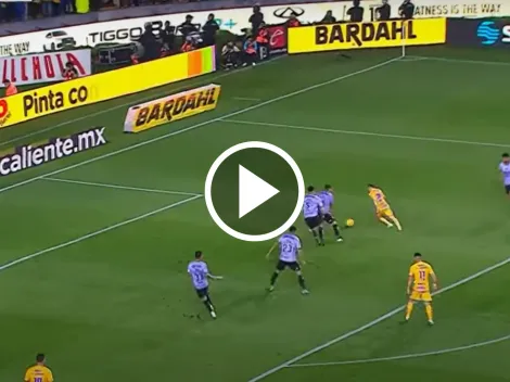 El golazo de Marcelo Flores en el Tigres UANL vs. Mazatlán