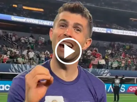 [VIDEO] Christian Pulisic y provocativos gestos tras la final ganada a México