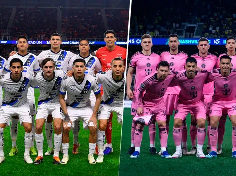 Rayados vs. Inter Miami: las alineaciones de la vuelta de Concachampions