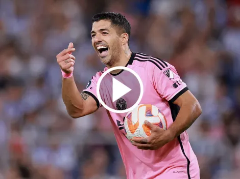 Así fue el gesto de Luis Suárez al árbitro del partido